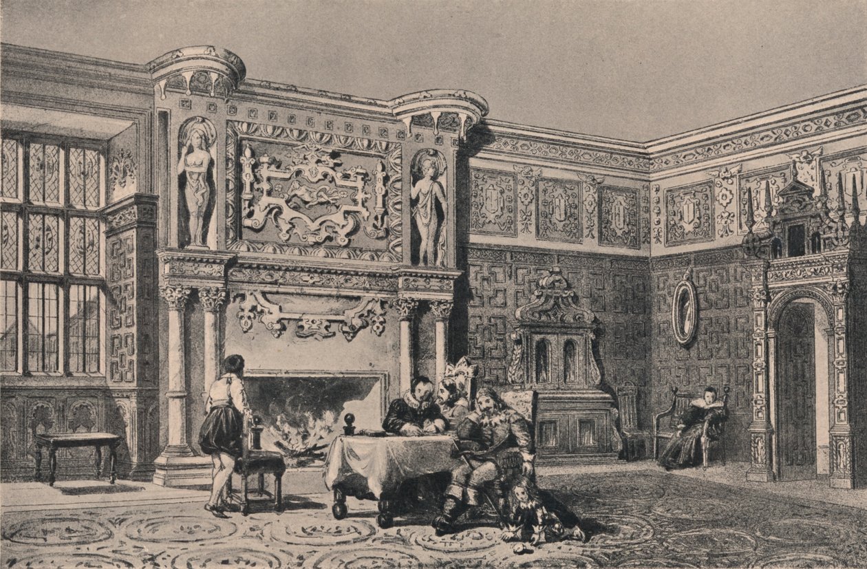 The Great Chamber, Montacute, Somerset, 1915 by Unbekannt