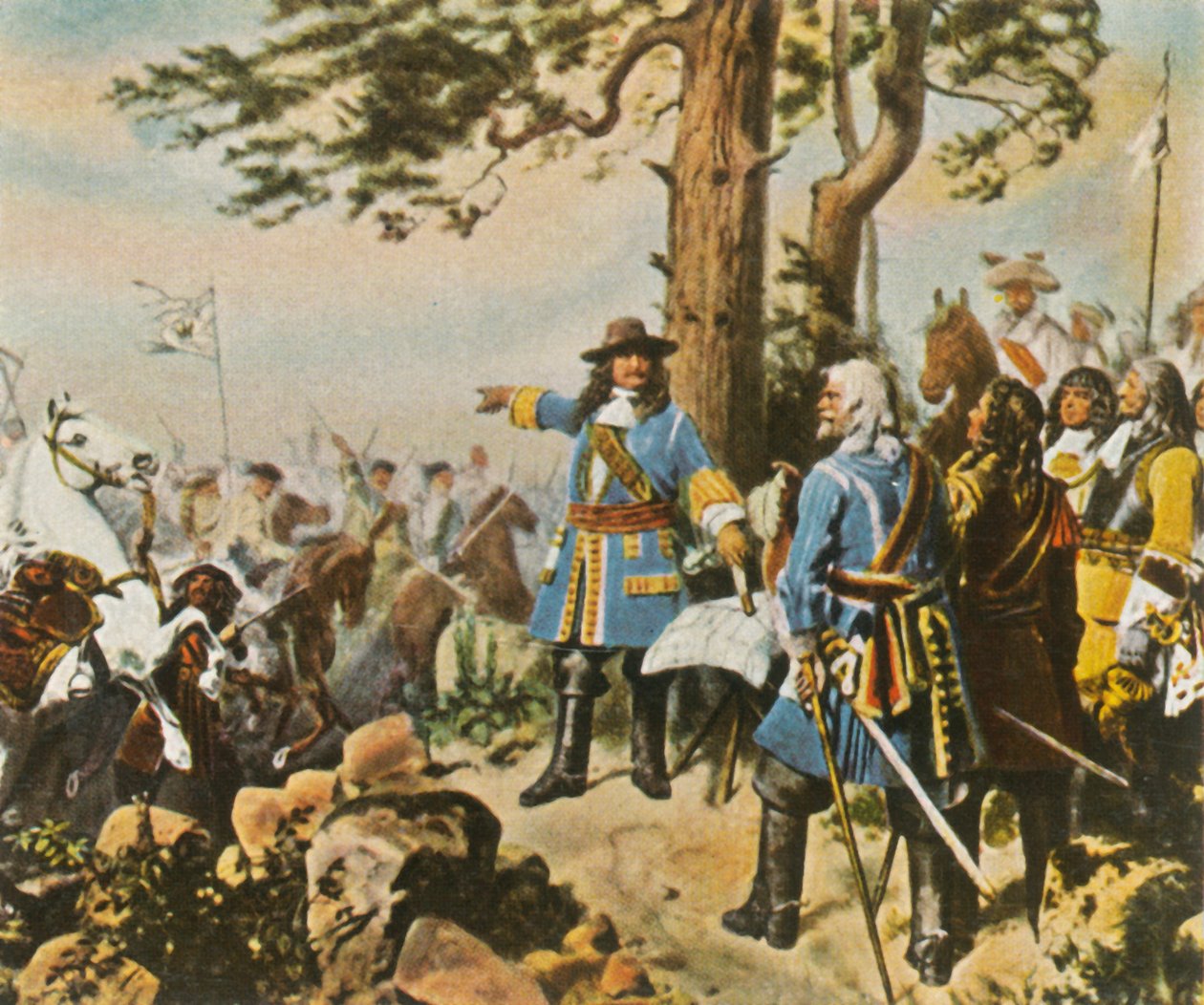 The Great Electors Commanders Before the Battle of Fehrbellin, 28 June ...