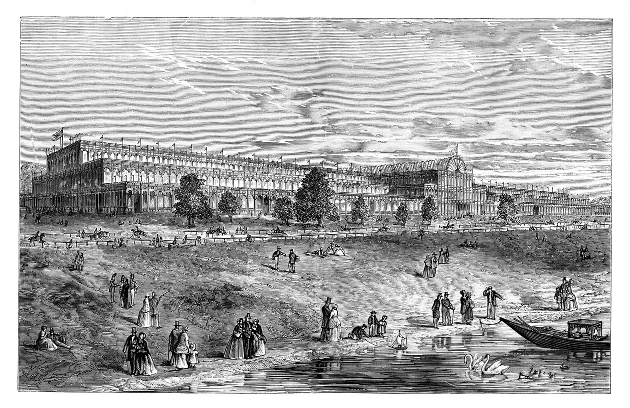The Great Exhibition, Hyde Park, London by Unbekannt
