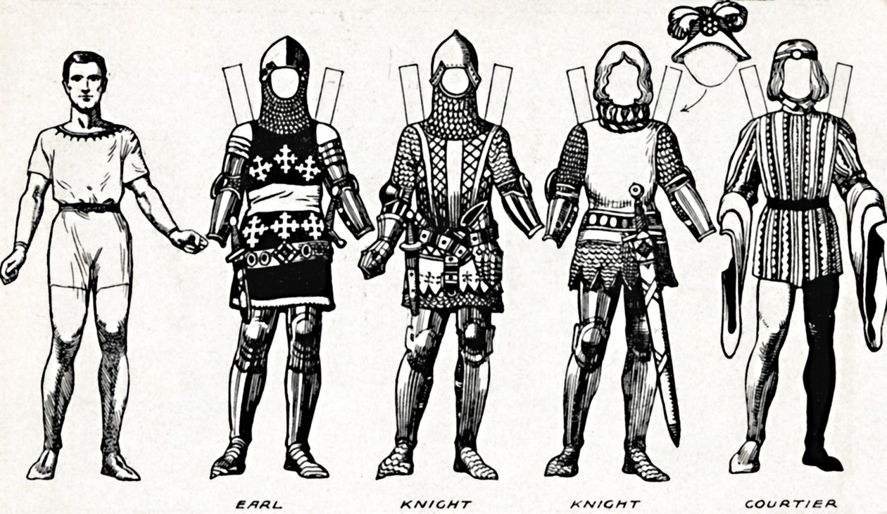 The Great Gallery of British Costume: Dress Worn in Edward III