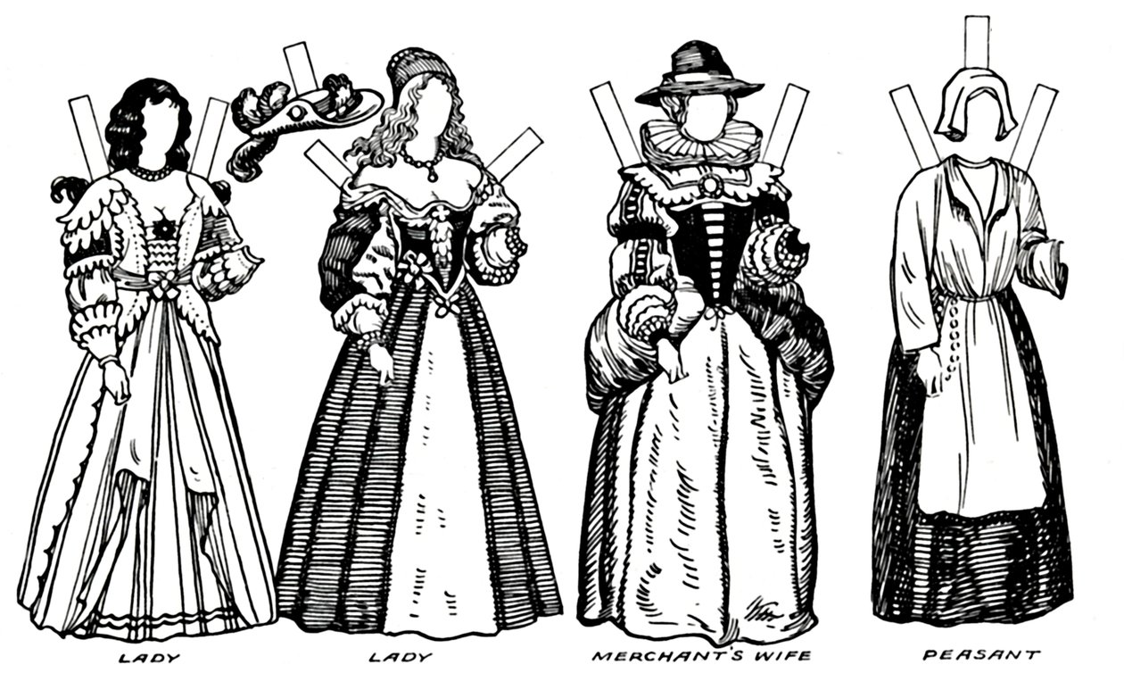 The Great Gallery of Historic Costume: Some Dresses of Charles The First