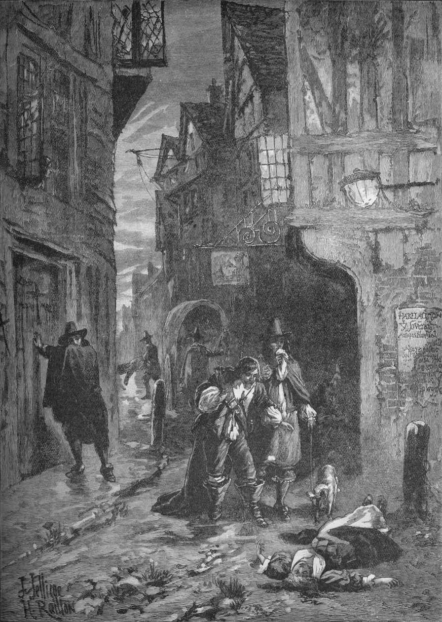 The Great Plague: Scenes in the Streets of London, 1665-1666 by Unbekannt
