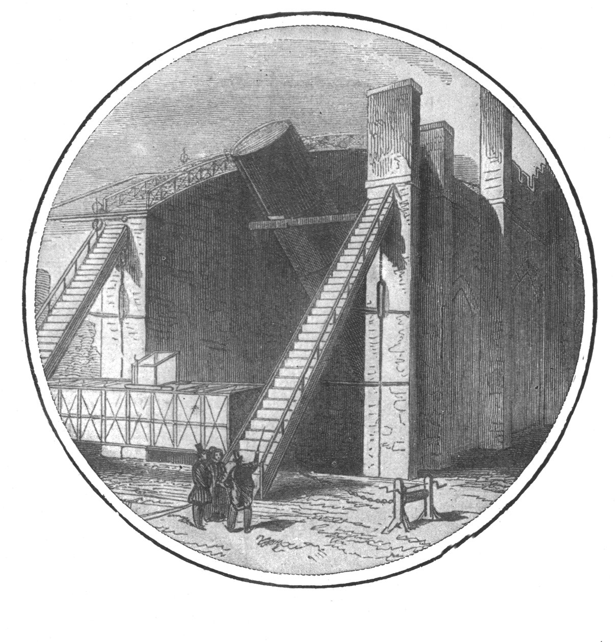 The Great Telescope Constructed by Lord Rosse, 1828-1845, 1901 by Unbekannt