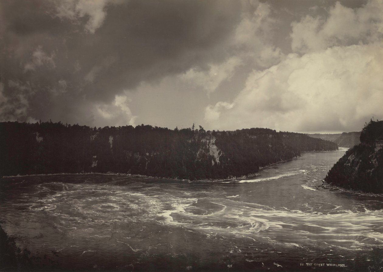The Great Whirlpool, Niagara, c. 1880s by Unbekannt
