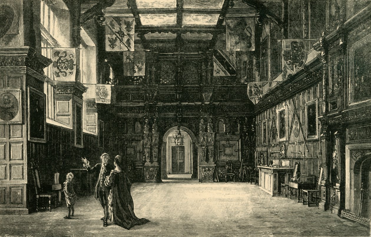 The Hall, Audley End by Unbekannt: Buy fine art print