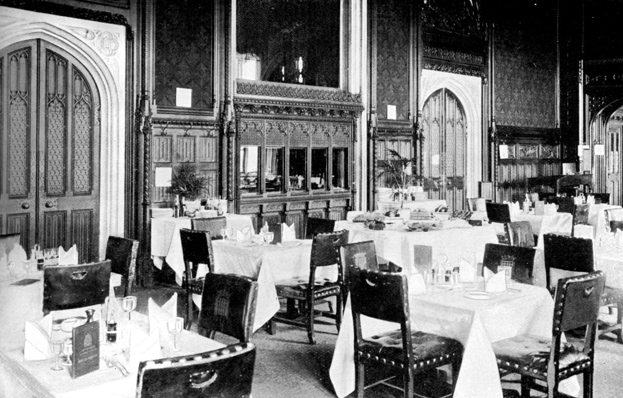 The House of Commons Dining Room, Palace of Westminster, London by Unbekannt