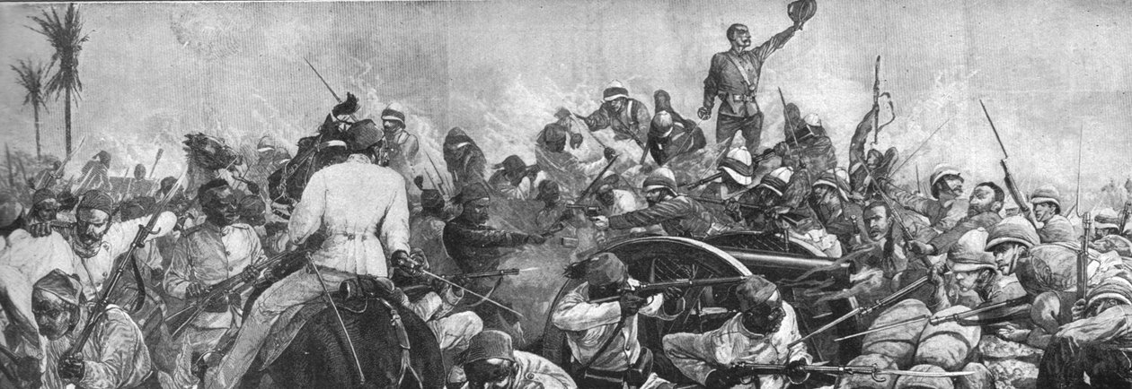 The Insurrection under Arabi Pasha, 1882: The Battle of Tel-El-Kebir, September 13 by Unbekannt