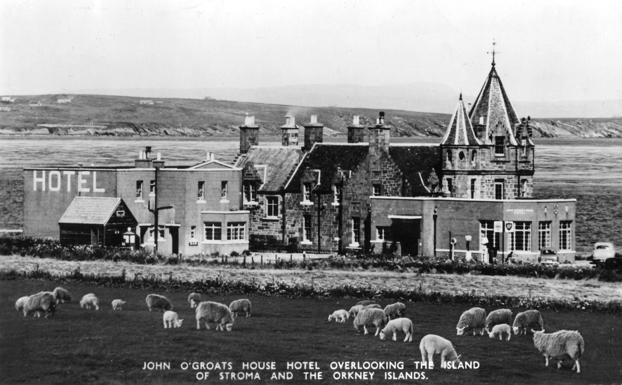 The John OGroats House Hotel, John OGroats, Highlands, Scotland, early 20th century by Unbekannt