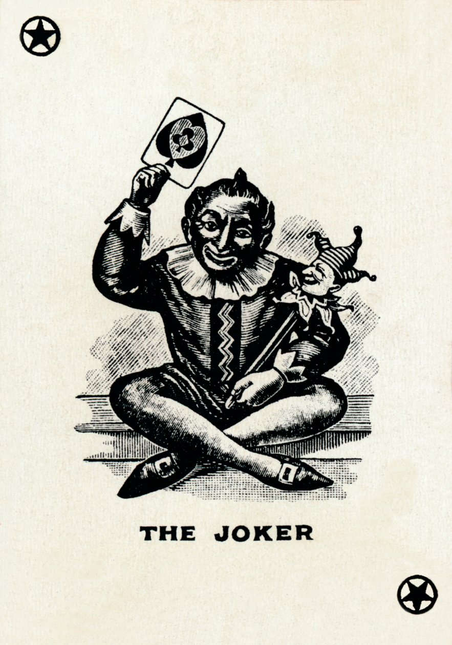 The Joker from a deck of Goodall & Son Ltd. playing cards by Unbekannt