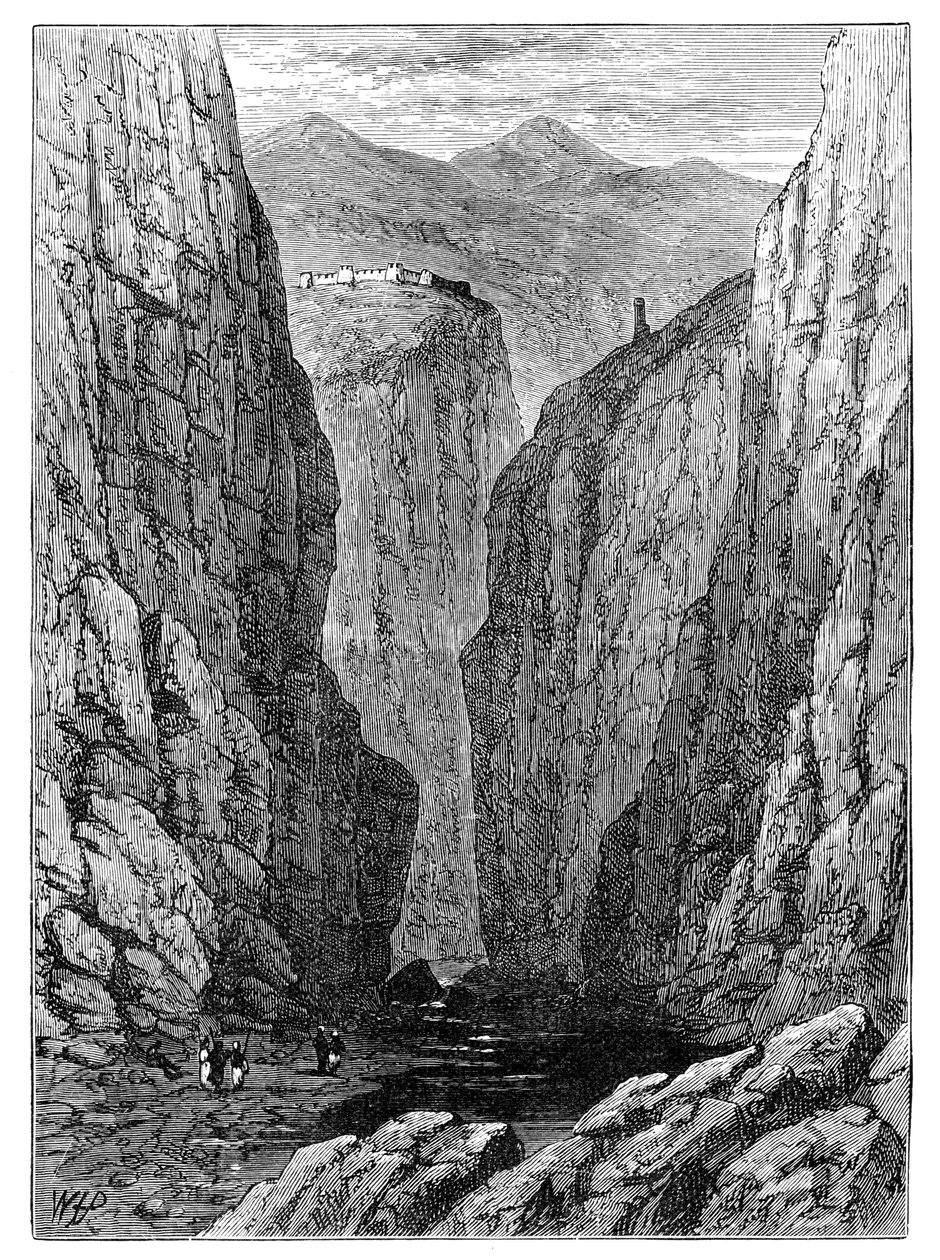 The Khyber Pass, Afghanistan, 1900 by Unbekannt