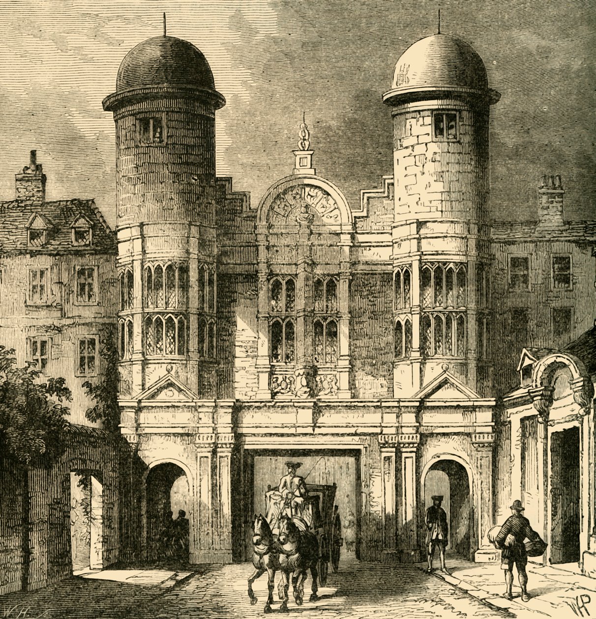 The King Street Gateway, Whitehall by Unbekannt