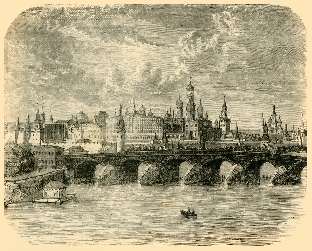 The Kremlin, Moscow by Unbekannt