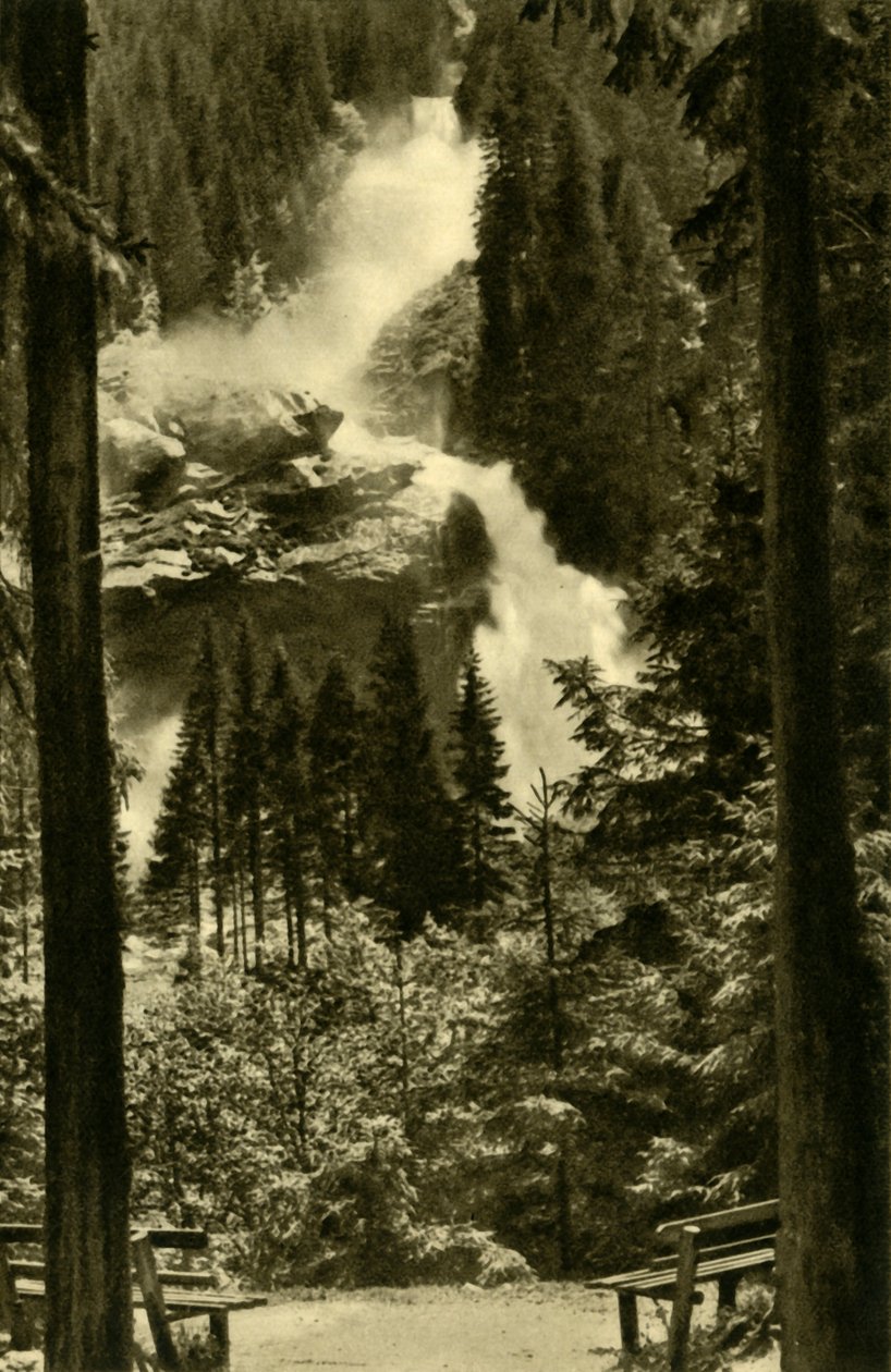 The Krimml Waterfalls, High Tauern National Park, Austria by Unbekannt