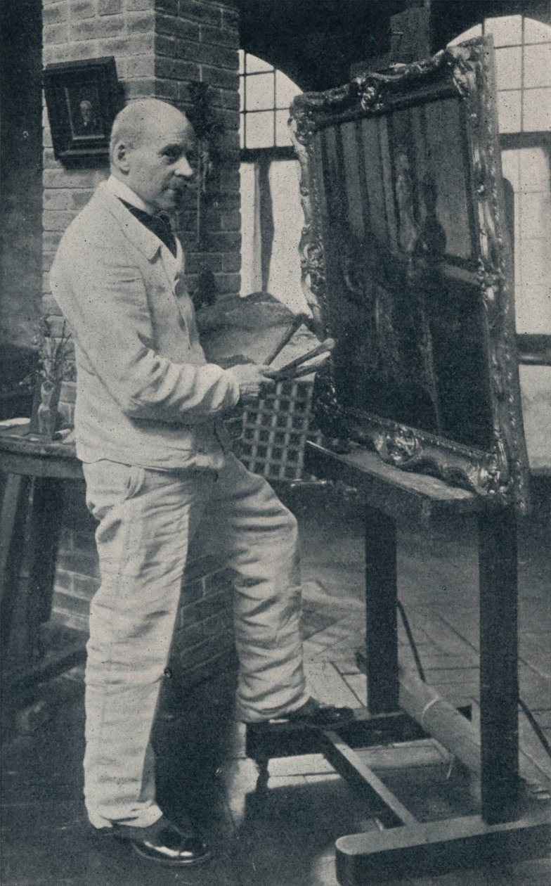 The Late Gaston La Touche in His Studio, c1913 by Unbekannt