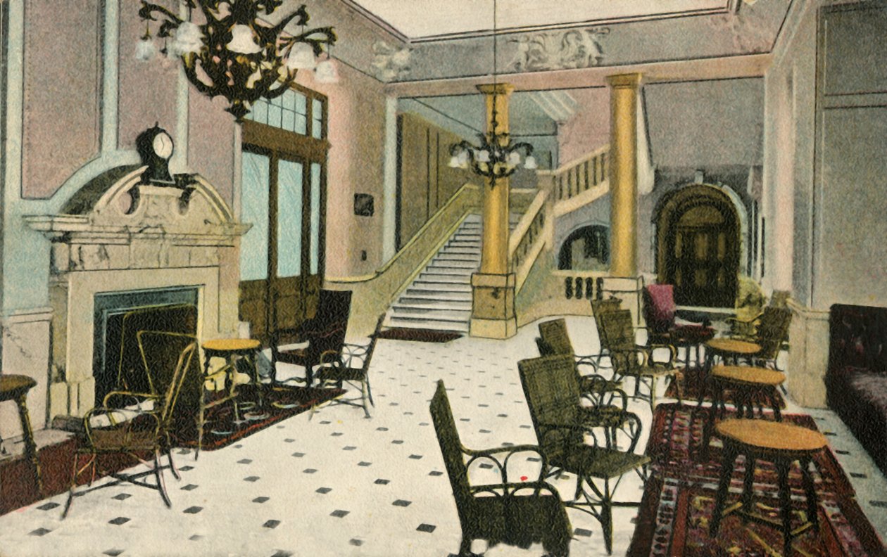 The Lounge, Abercorn Rooms, Liverpool Street Hotel by Unbekannt