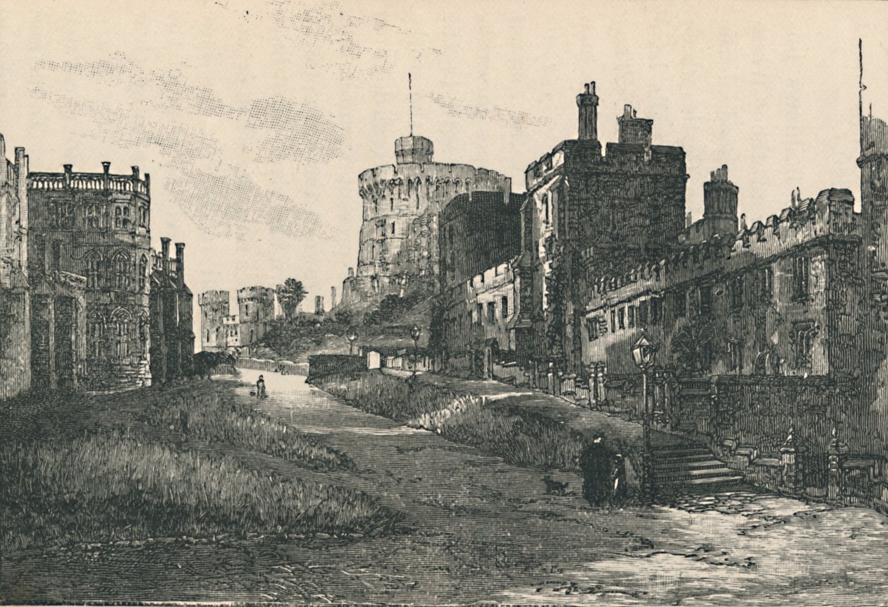 The Lower Ward, Looking Up, 1895 by Unbekannt