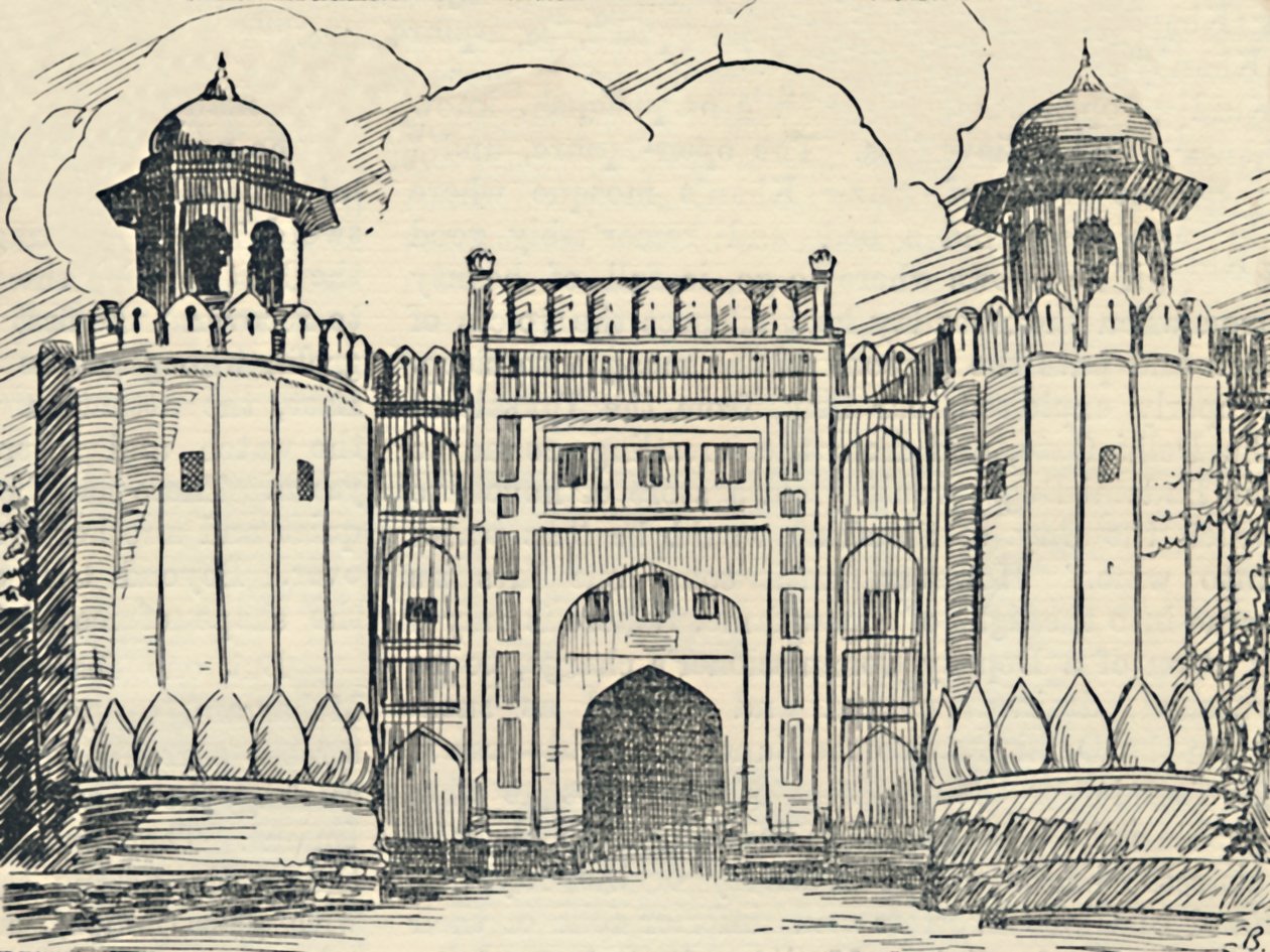 The Main Gate - Lahore Fort, 1936 by Unbekannt