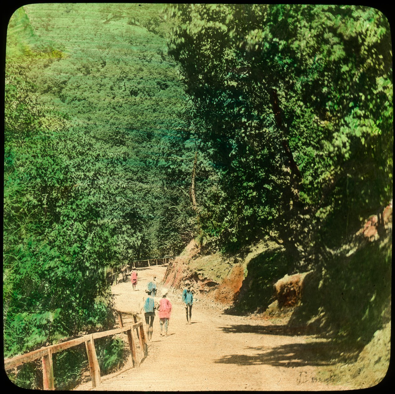 The Mall Road, Simla, India by Unbekannt