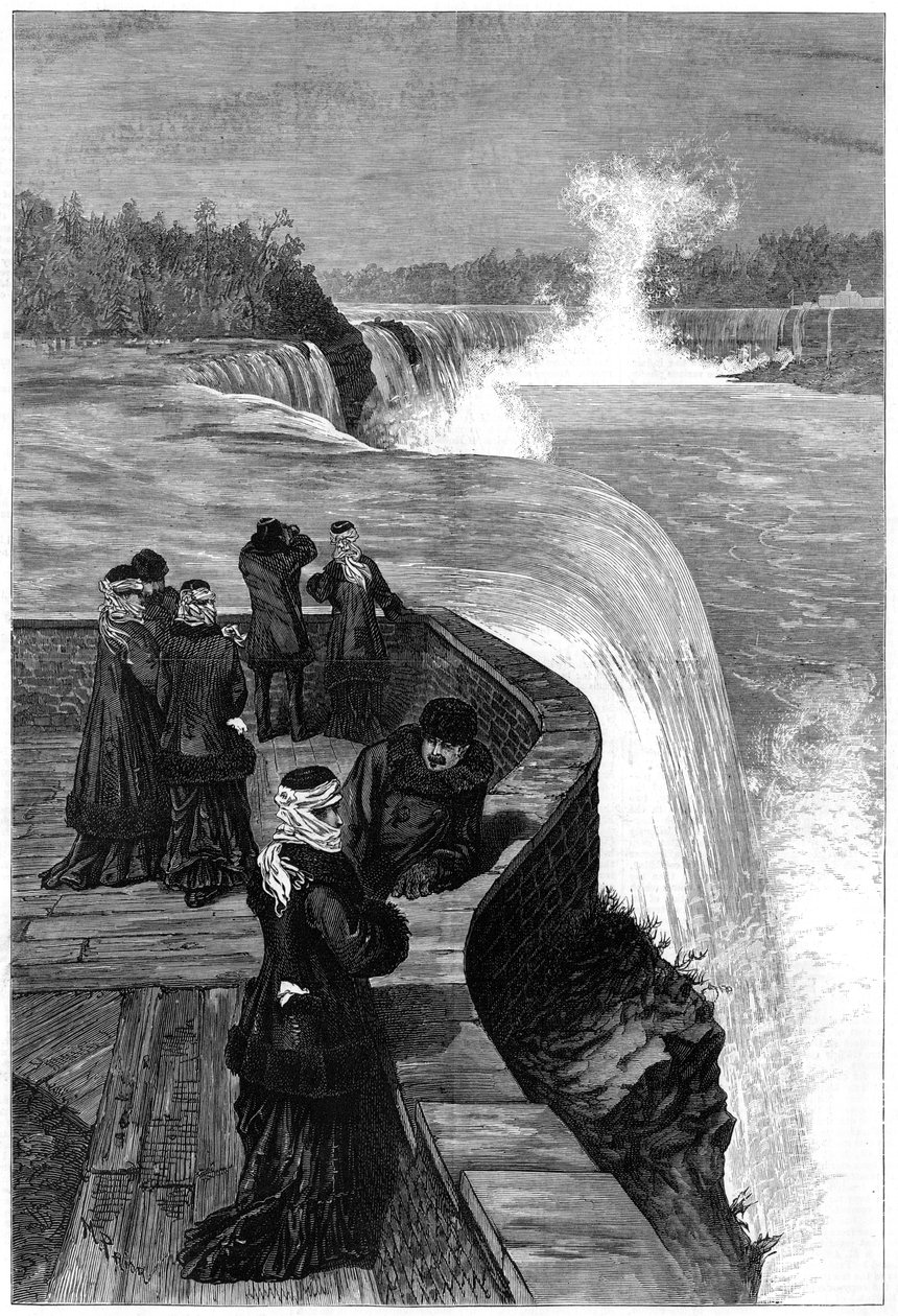 The Marquis and Marchioness of Lorne at Niagara Falls, Canada by Unbekannt