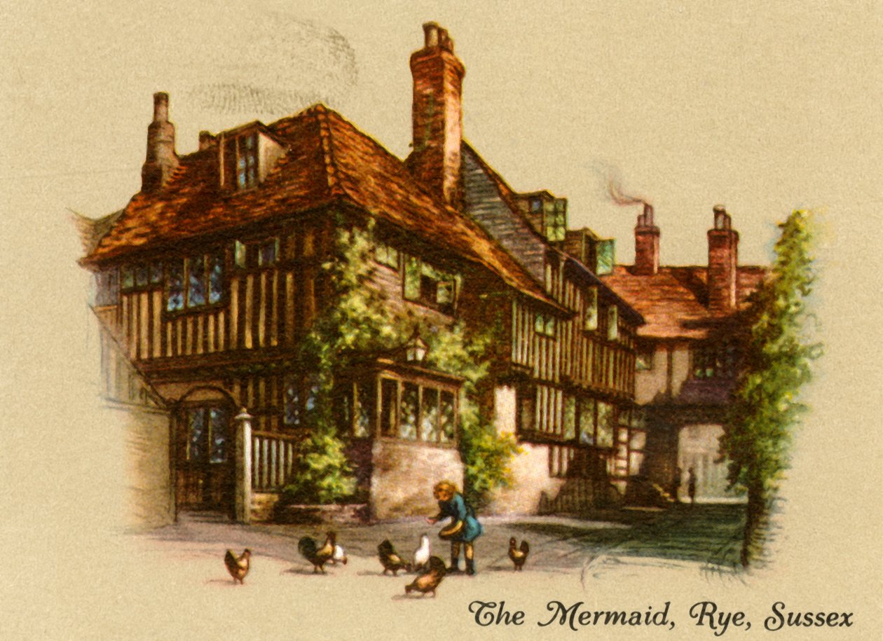 The Mermaid, Rye, Sussex by Unbekannt