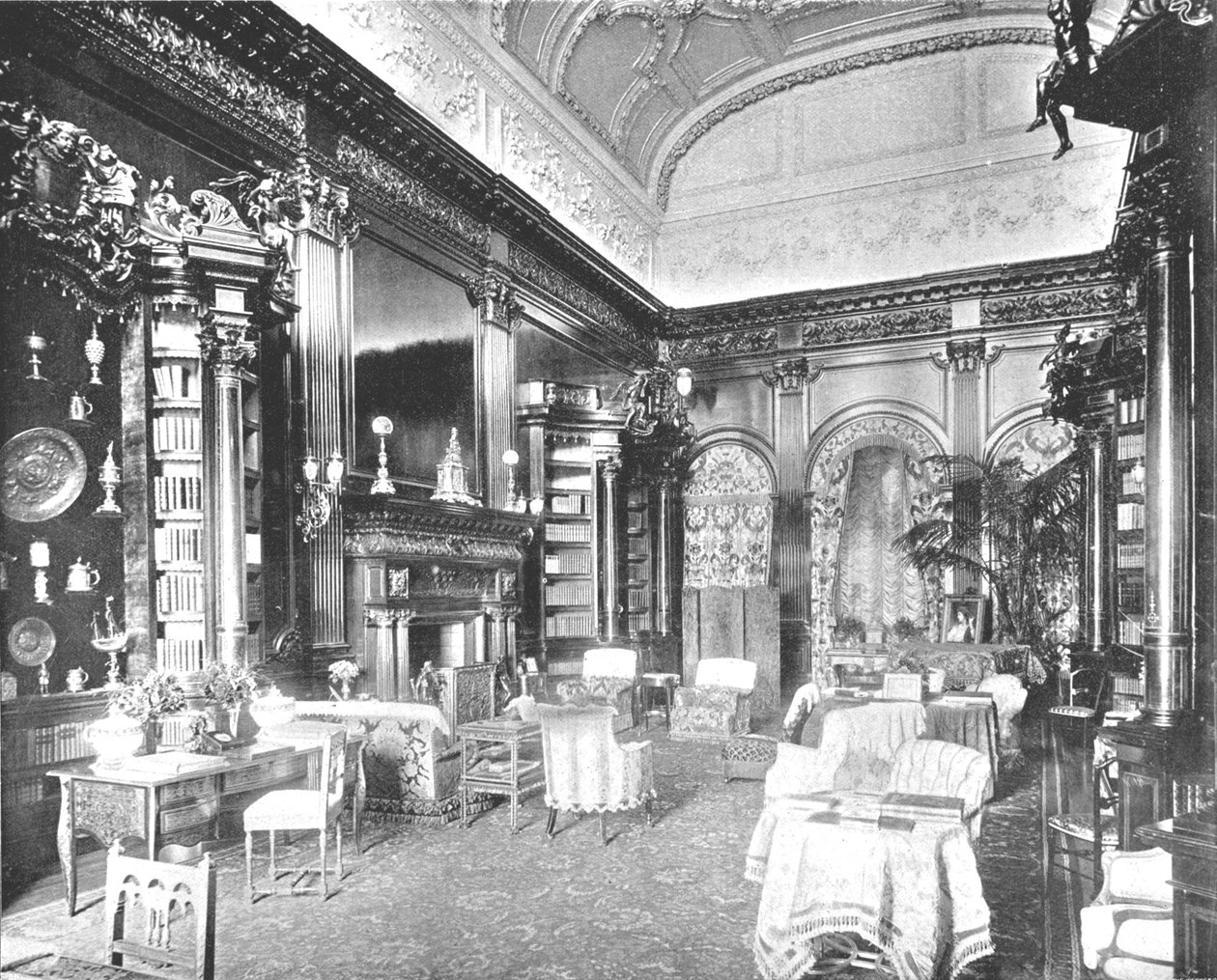 The Morning Room at Tring Park Mansion, Hertfordshire by Unbekannt