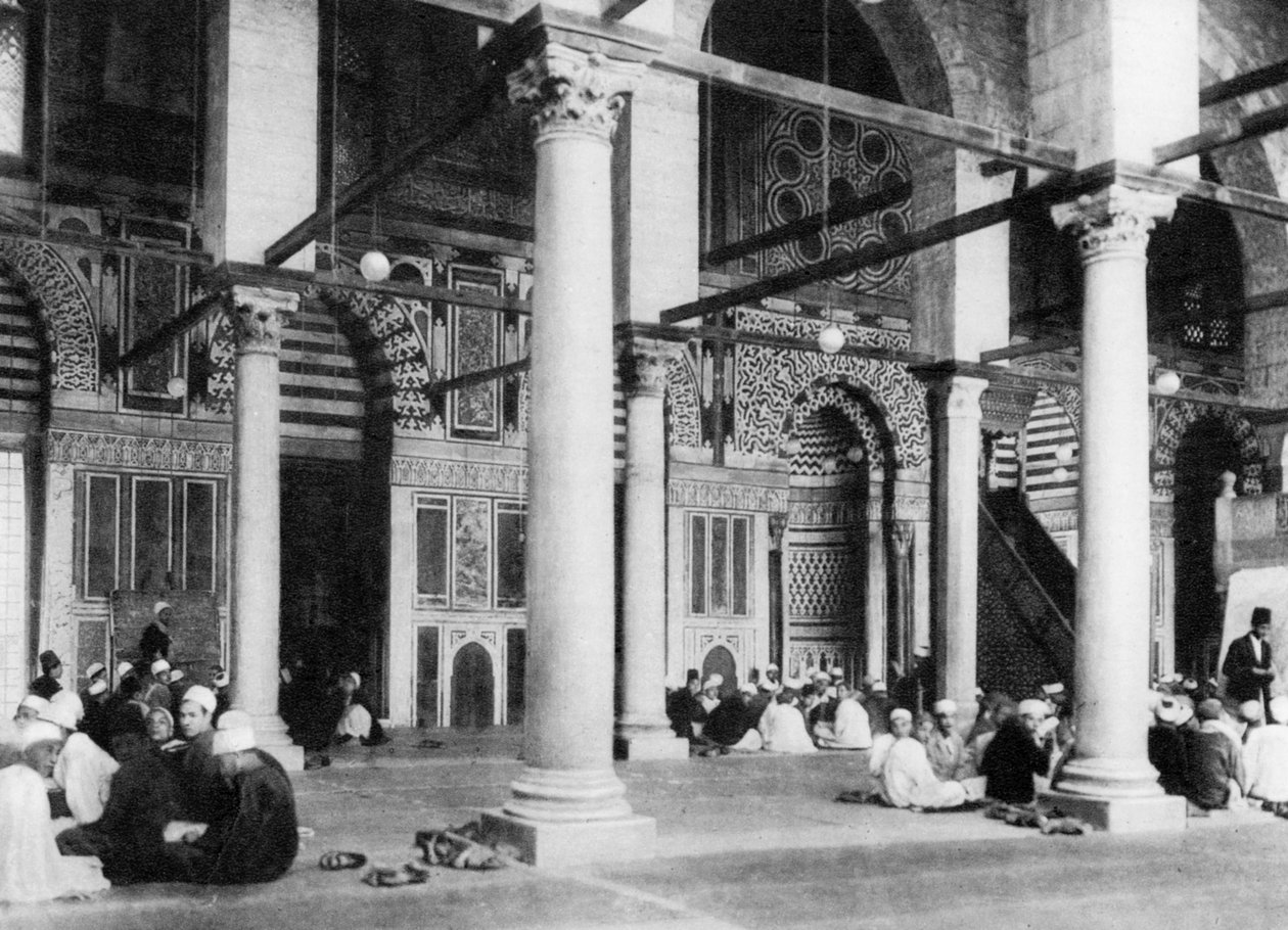 The Mosque of El-Mouayad, Cairo, Egypt by Unbekannt