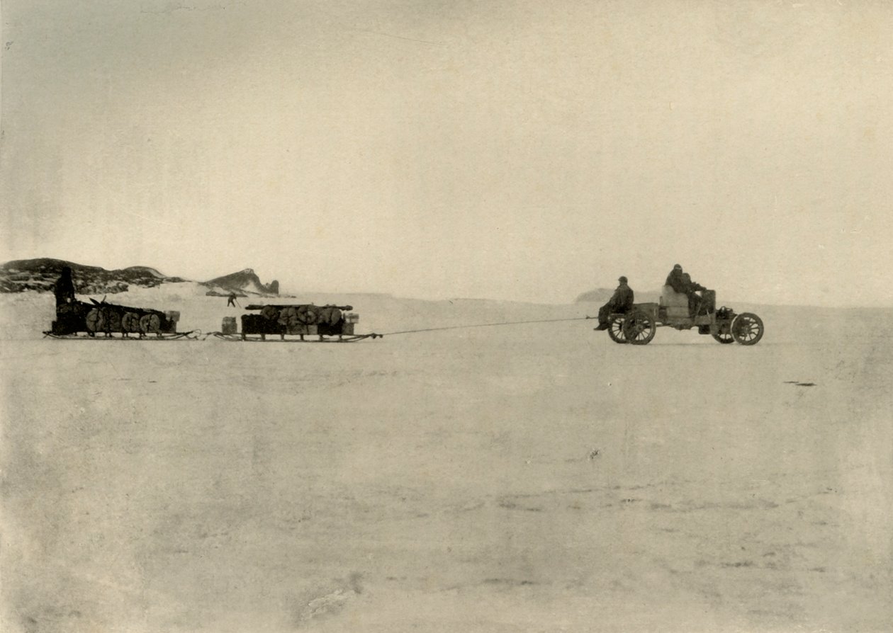 The Motor Hauling Stores for a Depot by Unbekannt