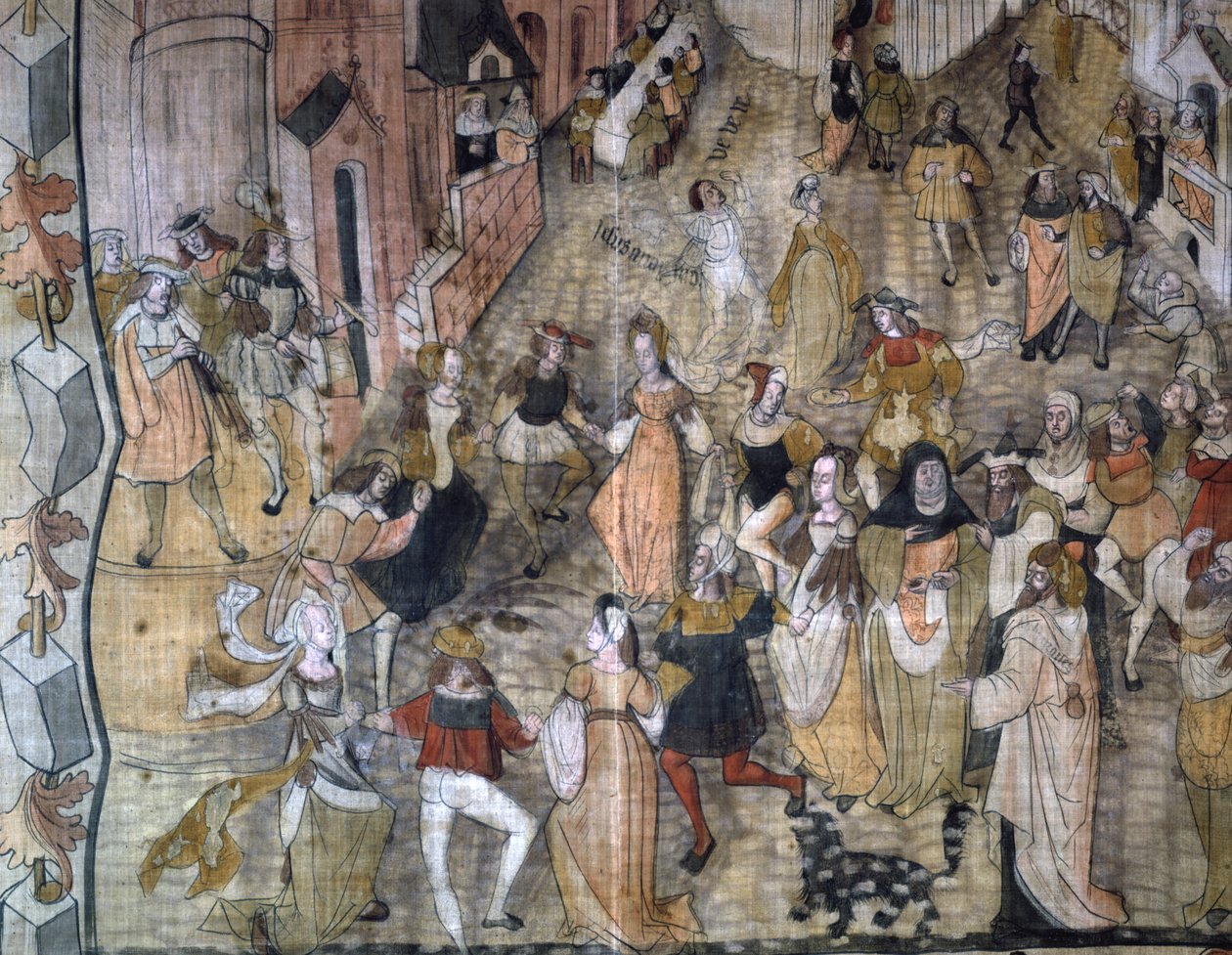 The Mystery of the Revenge of Jesus Christ (detail) by Unbekannt