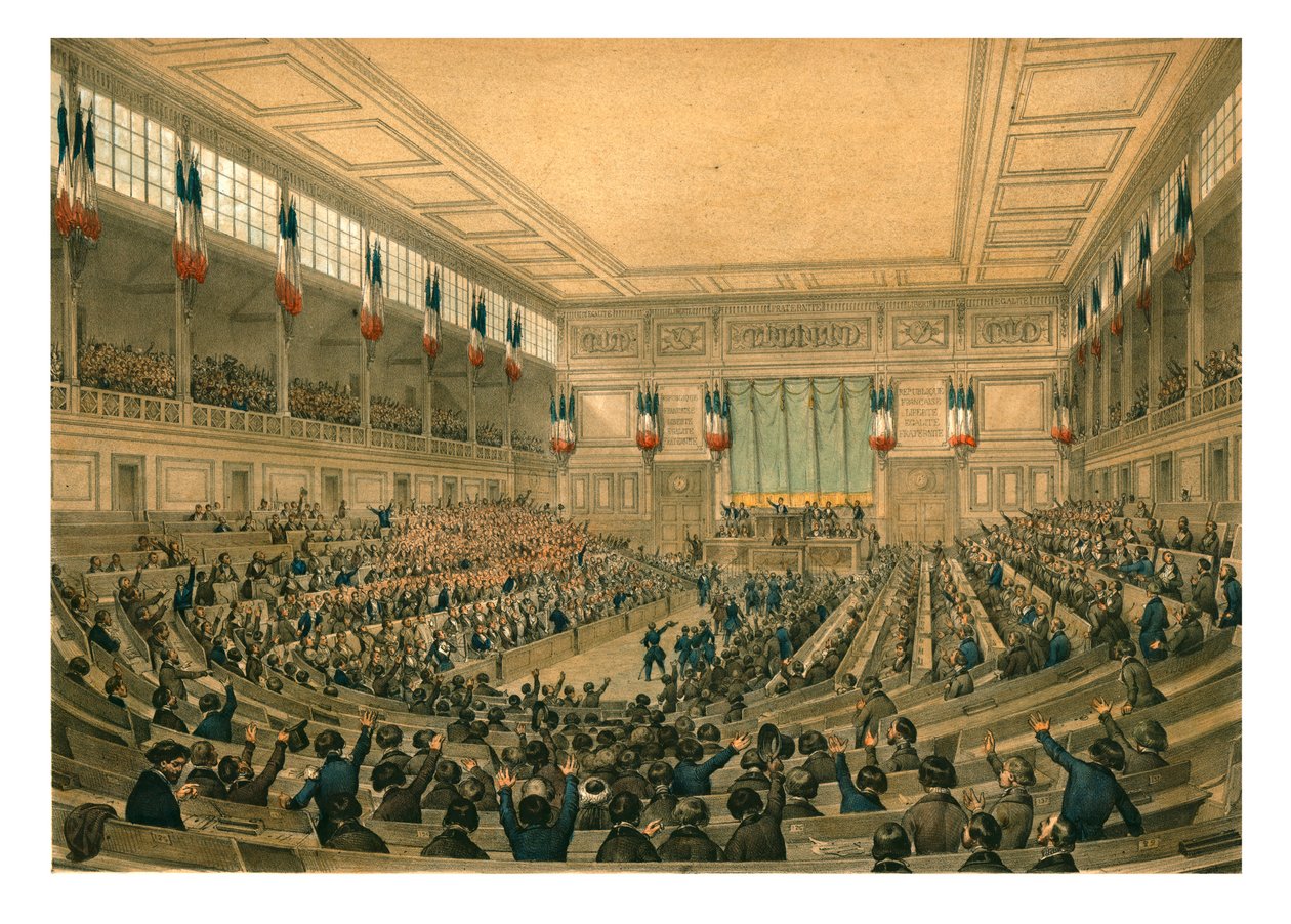 The National Constituent Assembly French Second Republic by Unbekannt