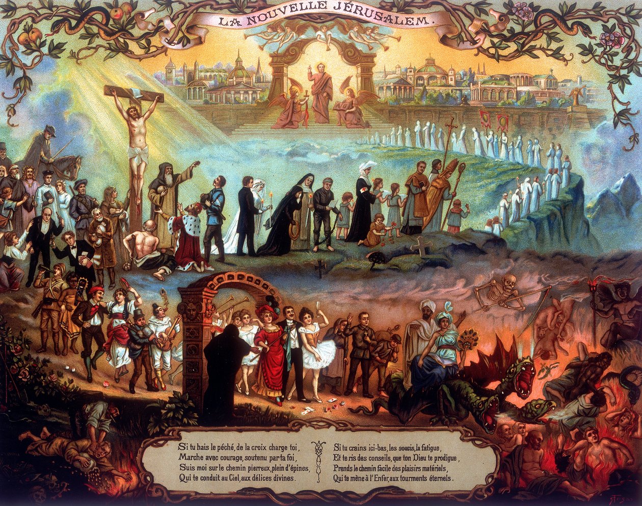 The New Jerusalem, c1900 by Unbekannt