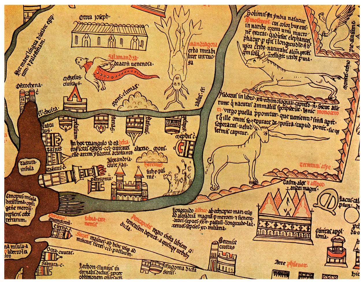 The Nile Delta, Egypt, c1280 by Unbekannt