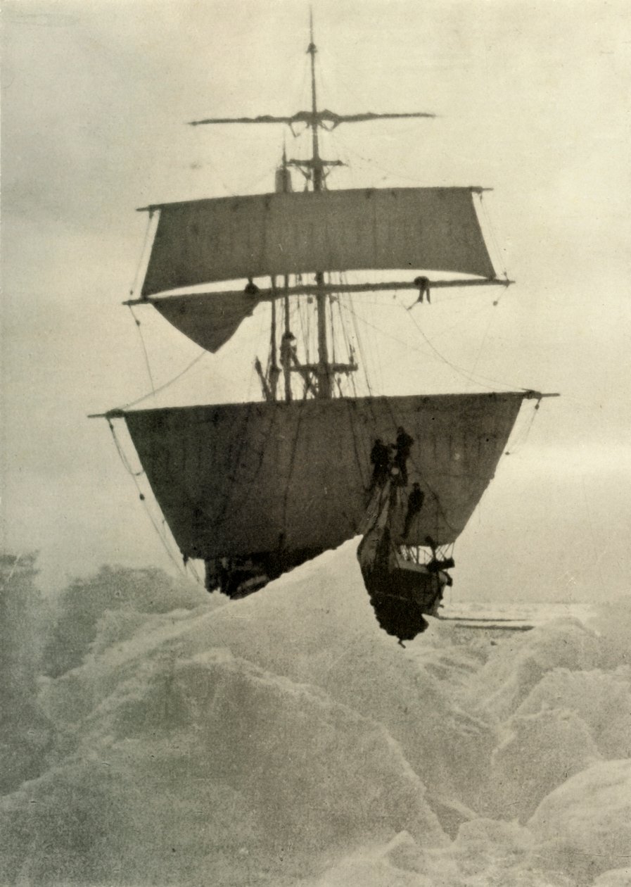 The Nimrod Held Up in the Ice by Unbekannt