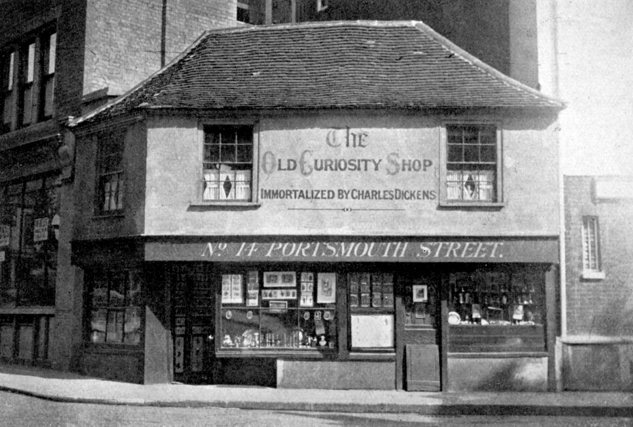 The Old Curiosity Shop, 13 Portsmouth Street, Kingsway, London, c1920 by Unbekannt