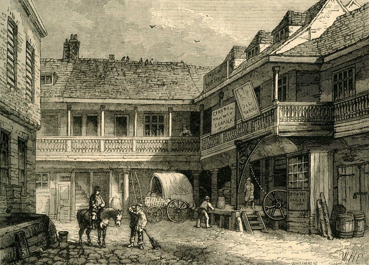 The Old Tabard Inn, c1878 by Unbekannt