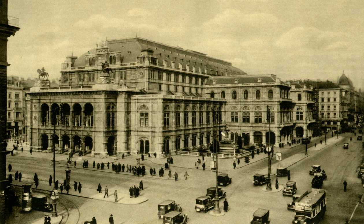 The Opera House, Vienna, Austria by Unbekannt