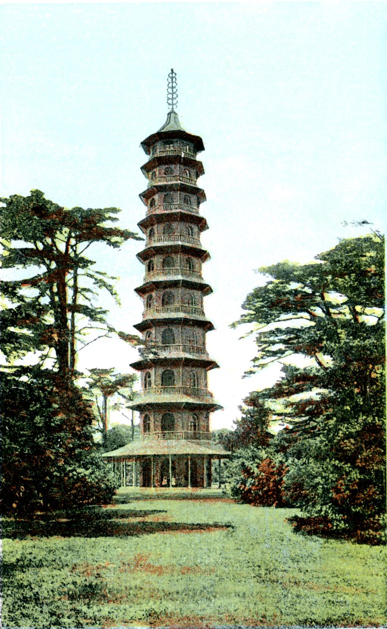 The Pagoda, Kew Gardens, Richmond upon Thames, London by Unbekannt