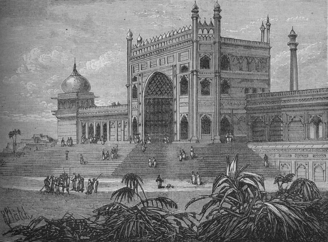 The Palace at Delhi, c1880 by Unbekannt