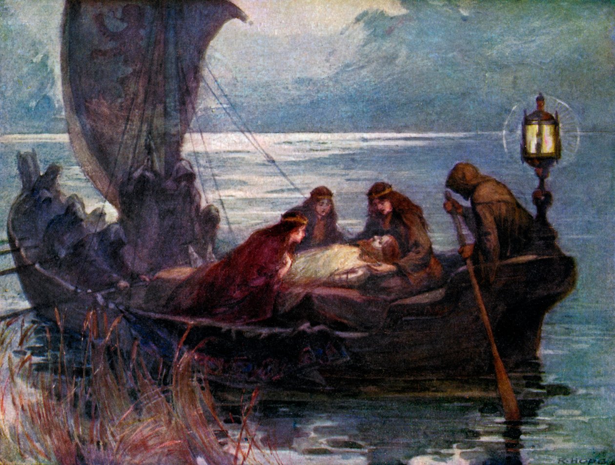 The Passing of Arthur, 1925 by Unbekannt
