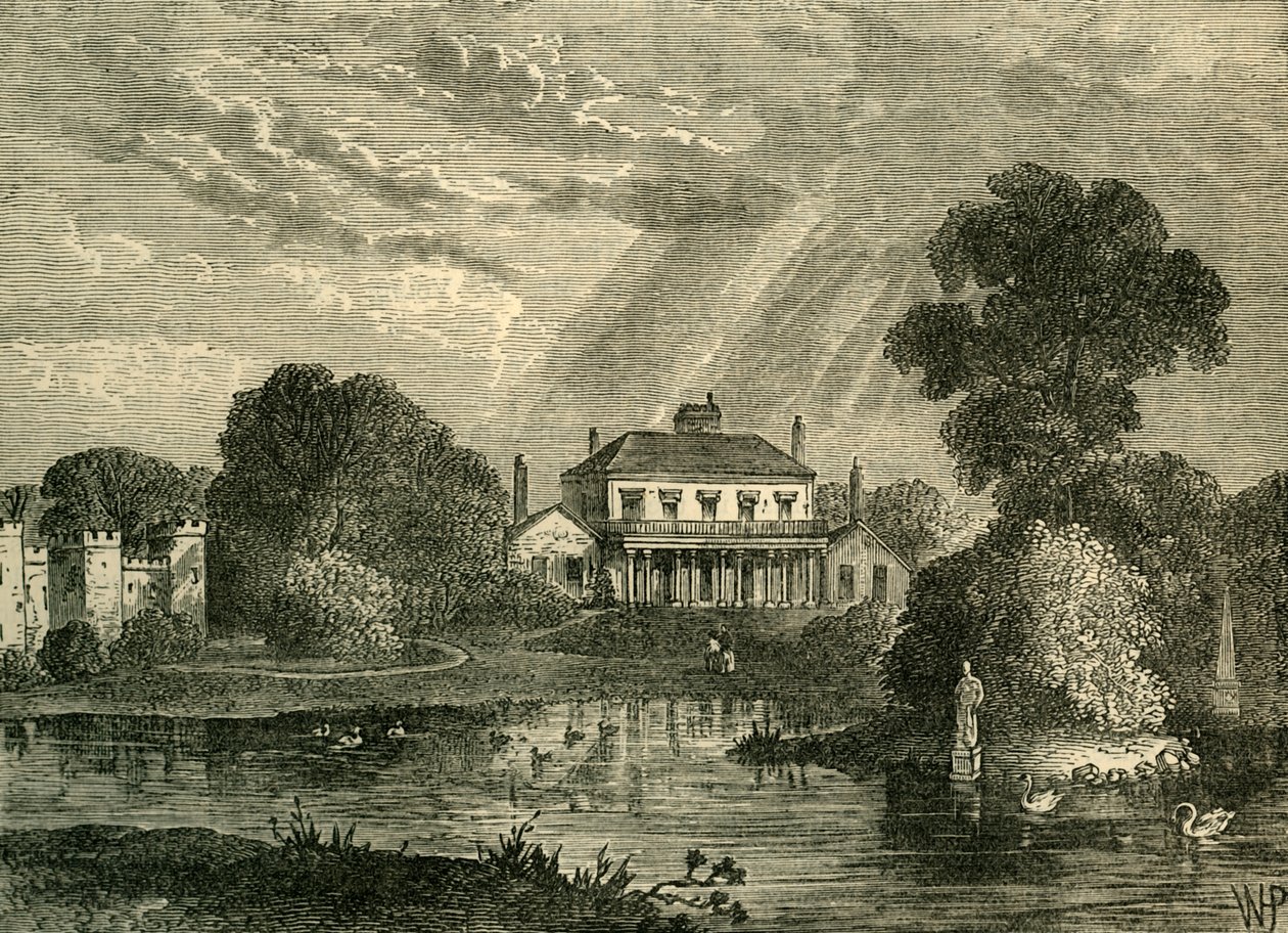 The Pavilion, Hans Place, in 1800 by Unbekannt