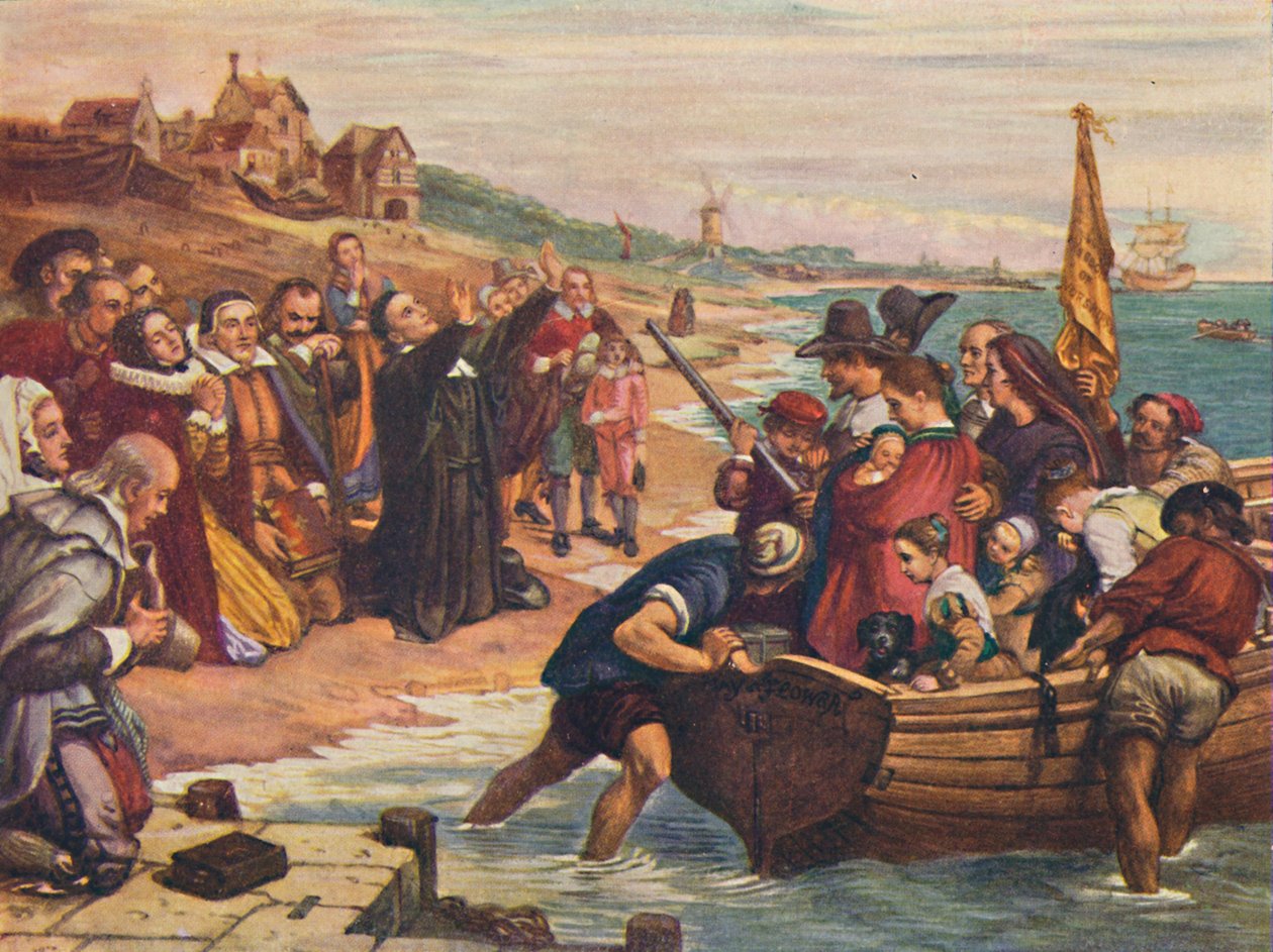 The Pilgrim Fathers, 1916 by Unbekannt