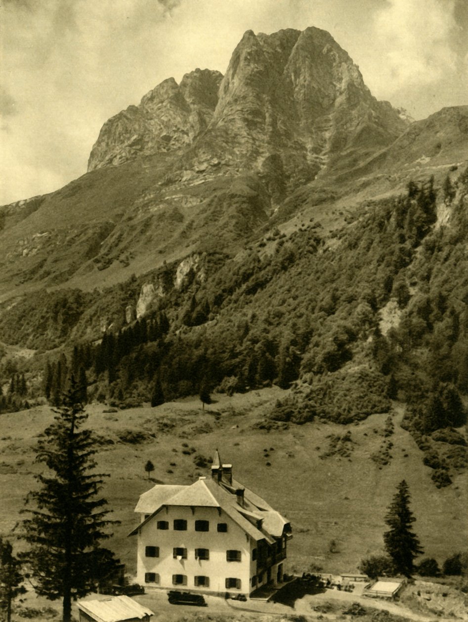 The Plocken Pass in the Carnic Alps Mountain Range, Austria by Unbekannt