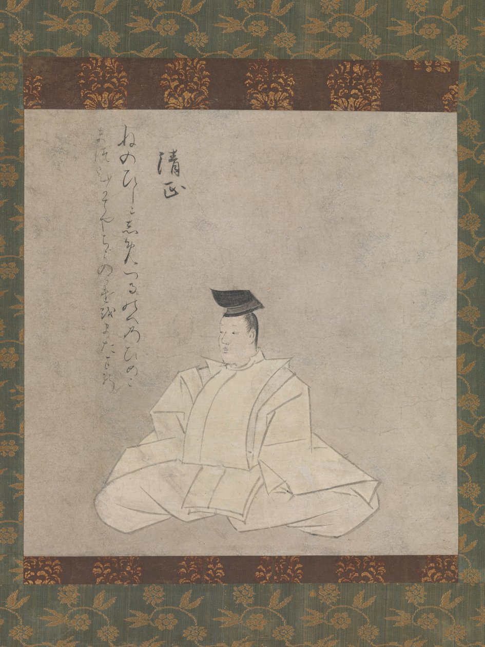 The Poet Fujiwara Kiyotada, second half of the 13th century by Unbekannt