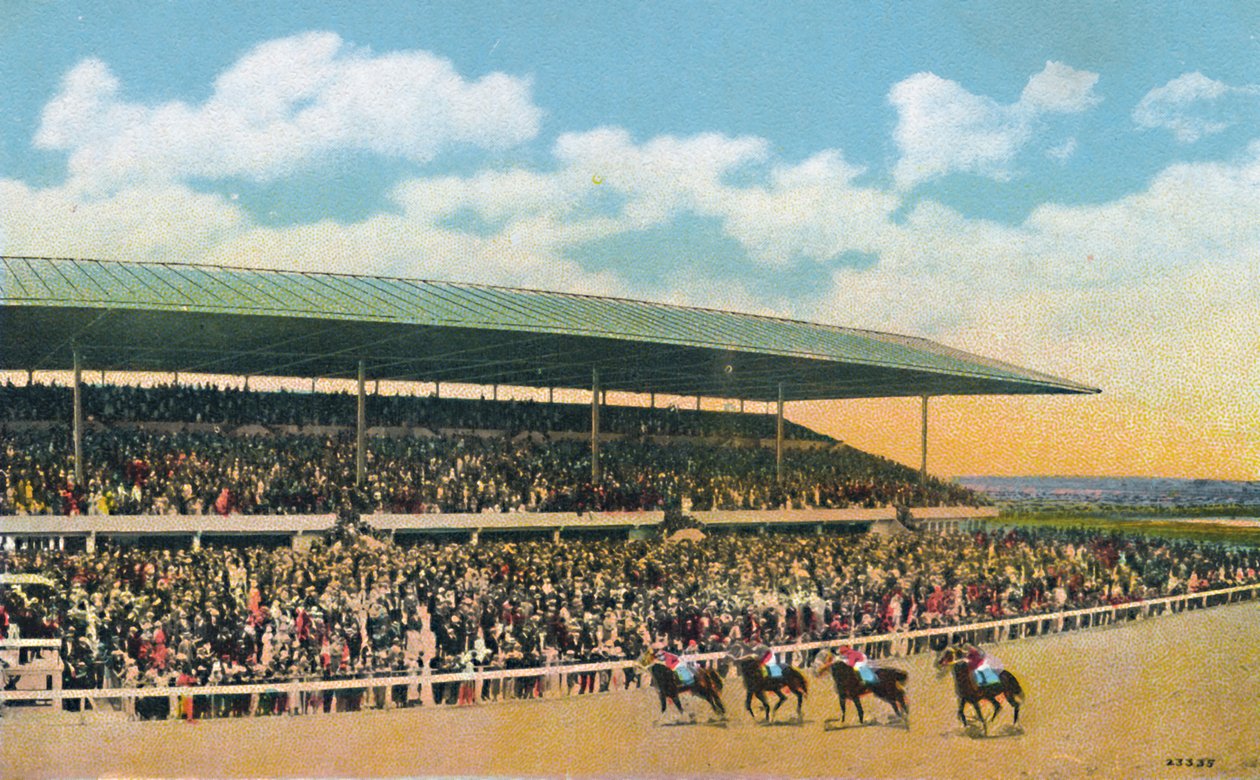 The Race Track, Hialeah, near Miami, Florida, USA by Unbekannt