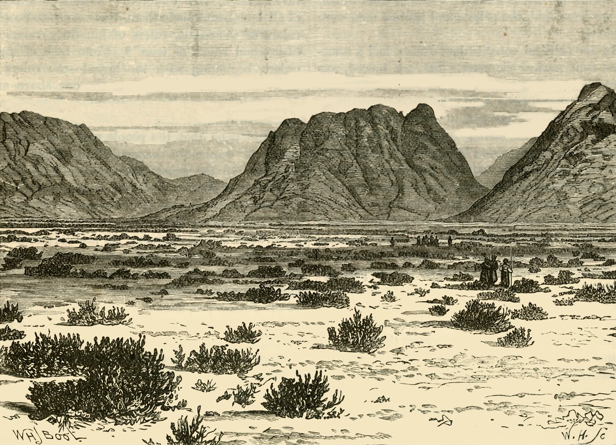 The Ras Sufsafeh Mount Sinai by Unbekannt