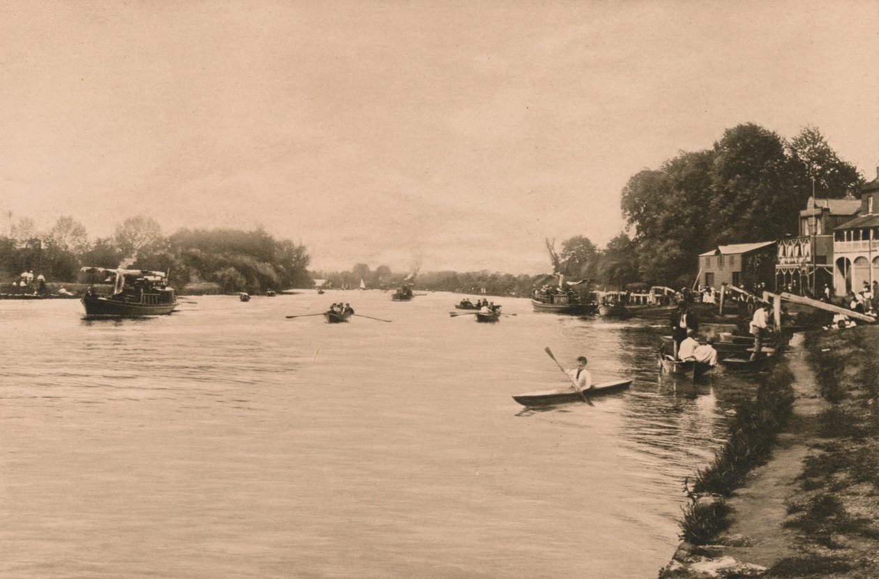The Reach, Walton-On-Thames, 1902 by Unbekannt