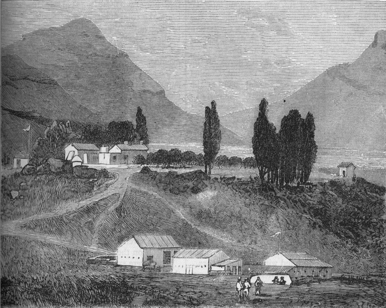 The Residency, Maseru, Basutoland, Abode of the Chief Magistrate, Commandant Griffiths, c1880 by Unbekannt