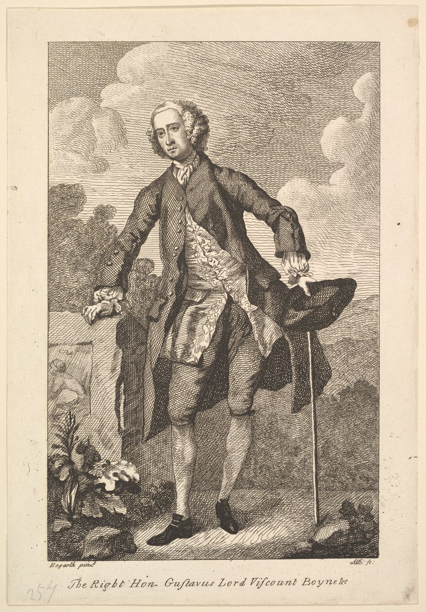 The Right Hon. Gustavus Lord Viscount Boyne by Unbekannt