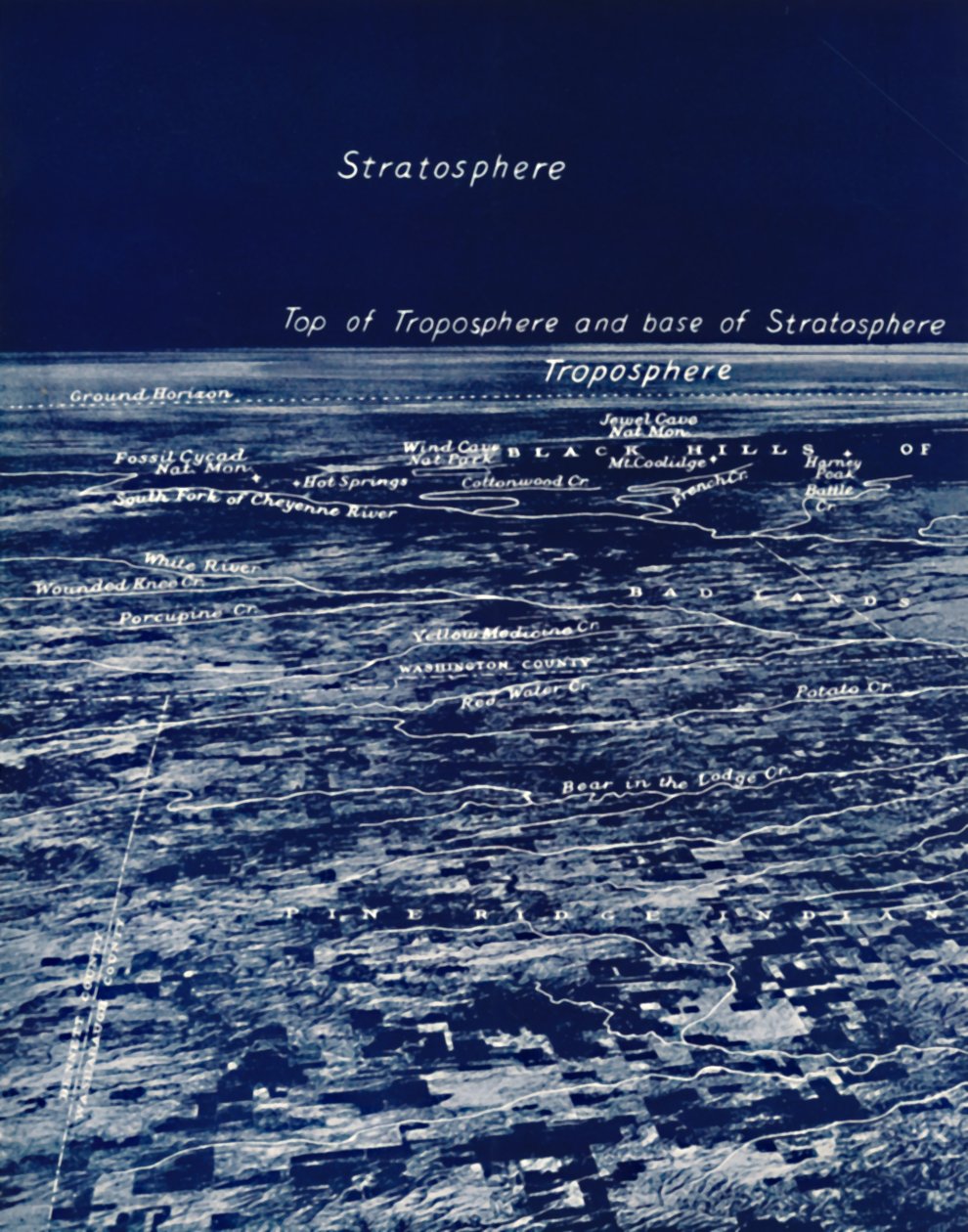 The Rotundity of the Earth From The Stratosphere, 1935 by Unbekannt