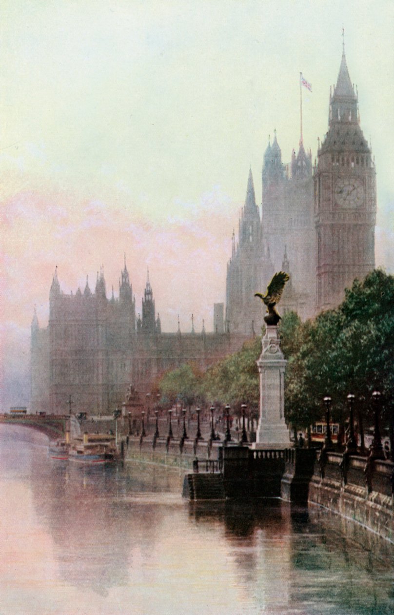 The Royal Air Force Memorial, the Embankment, London, c1930s by Unbekannt