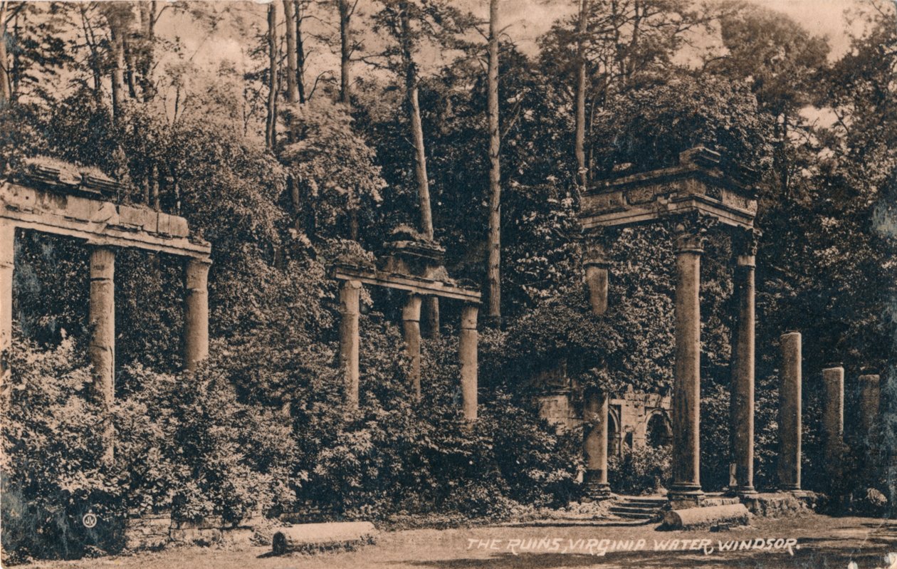 The Ruins, Virginia Water, Windsor by Unbekannt